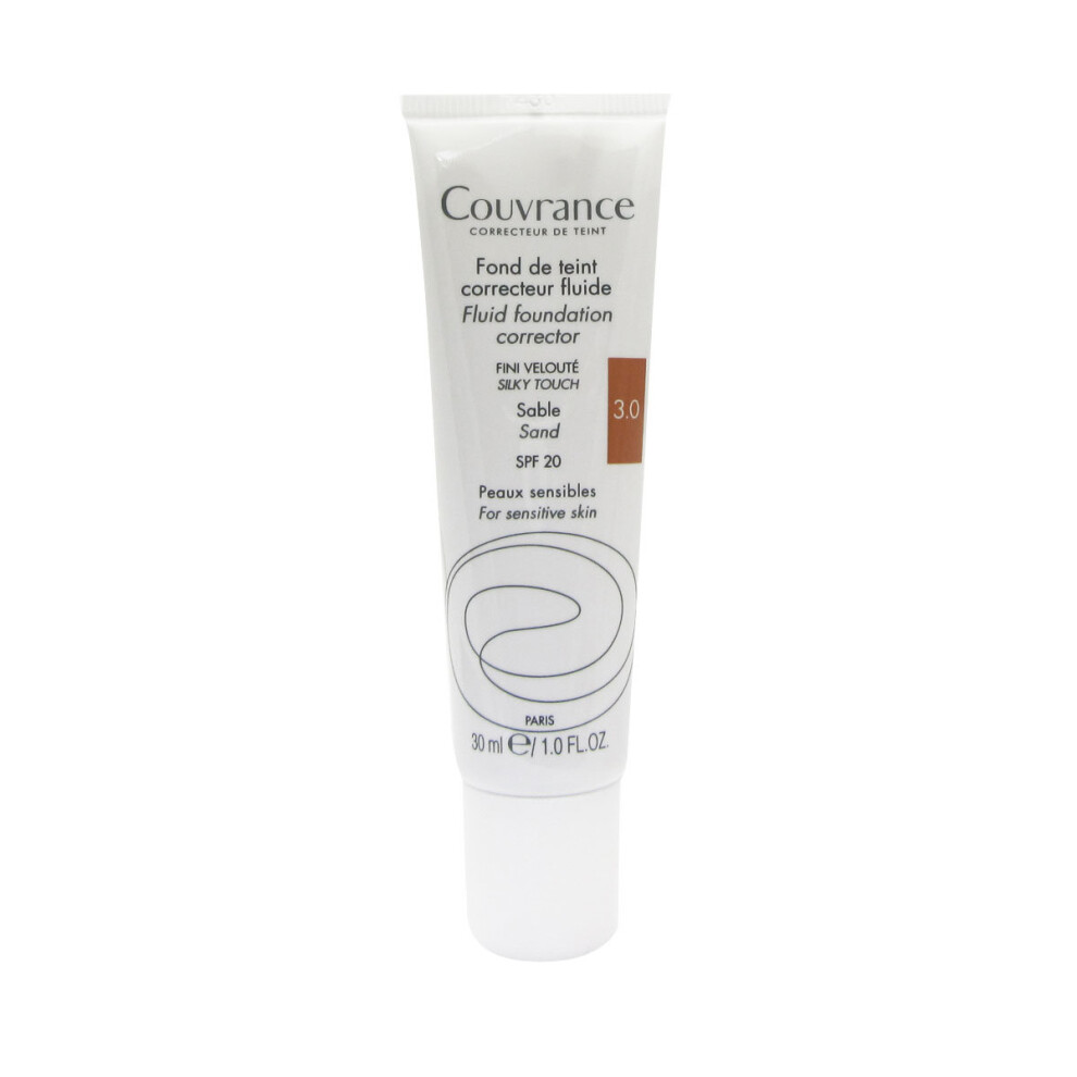 Avã¨Ne Avene Couvrance Fond De Teint Correcteur Fluide 3.0 Sable 30Ml