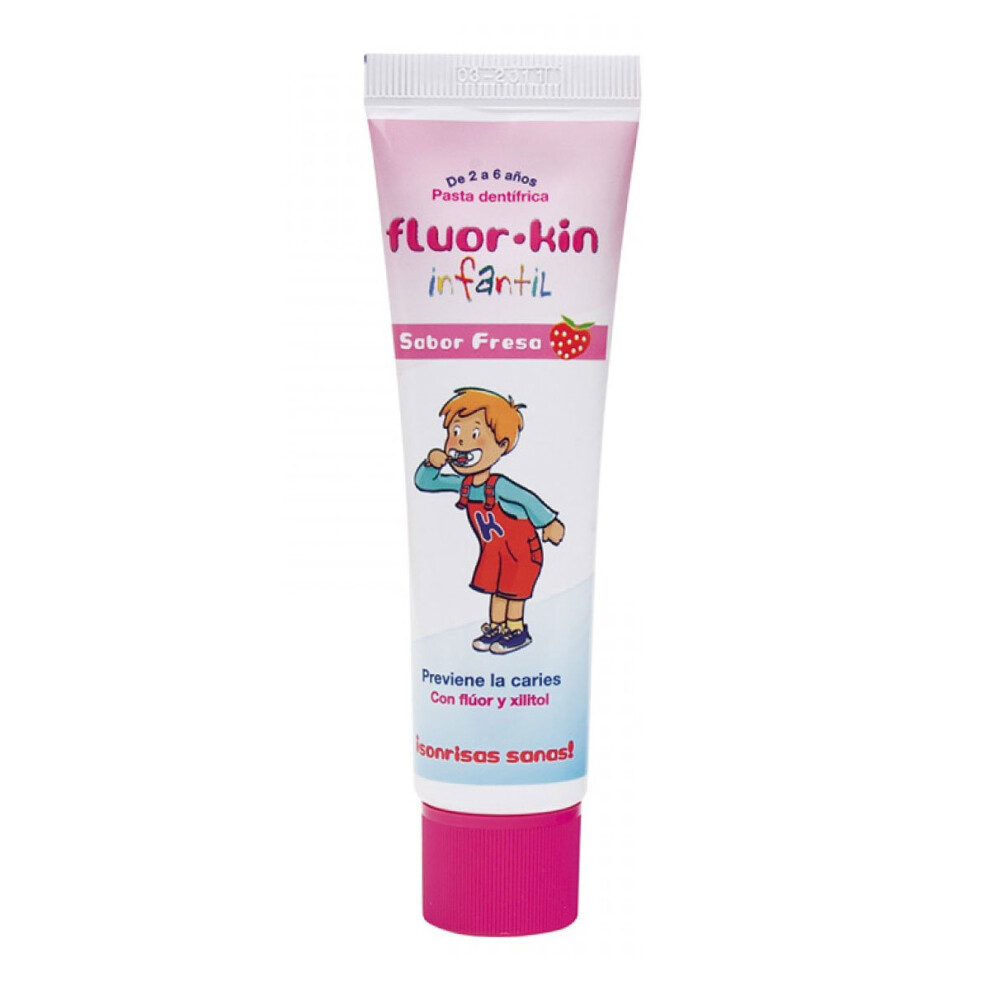 Kin Fluor Children Toothpaste Strawberry 50Ml