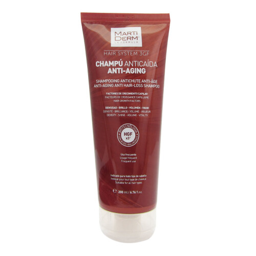 Shampoing Anti-Chute Anti-Âge MartiDerm 200 ml