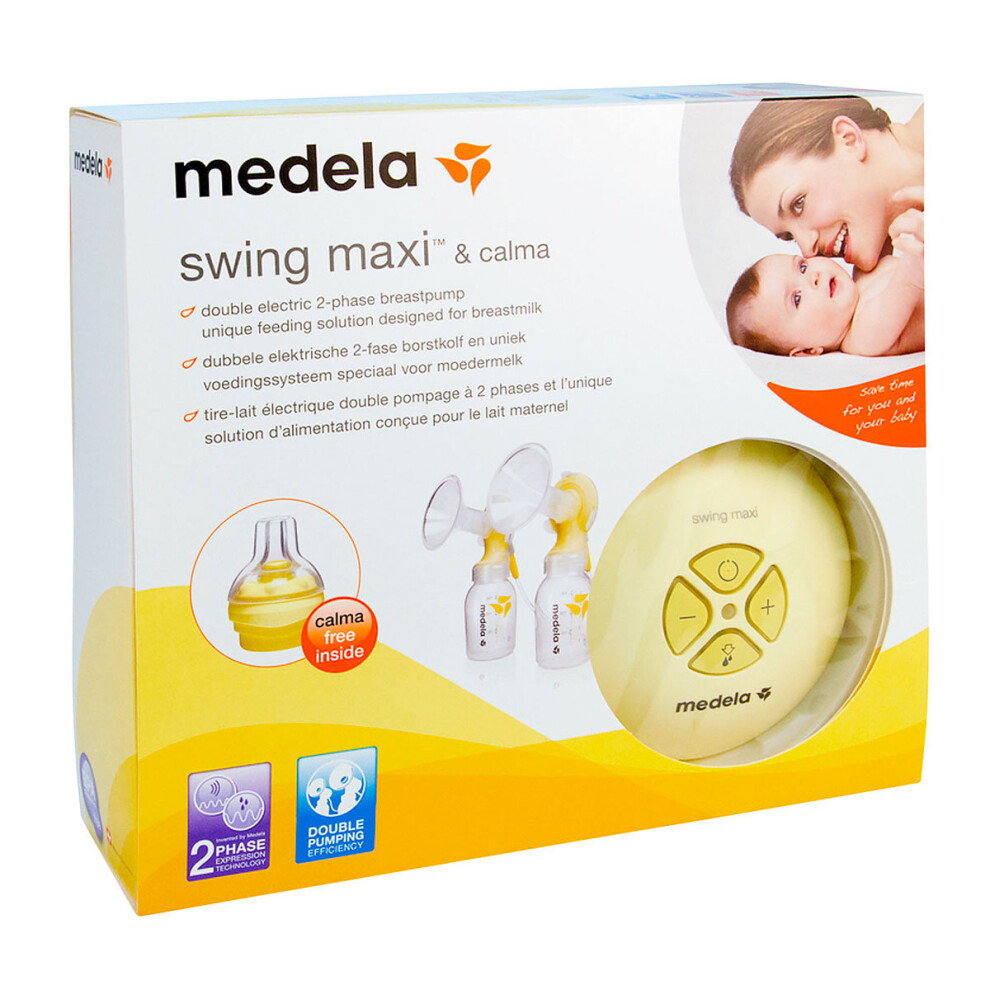 Medela Swing Maxi Extractor And Calm Bottle