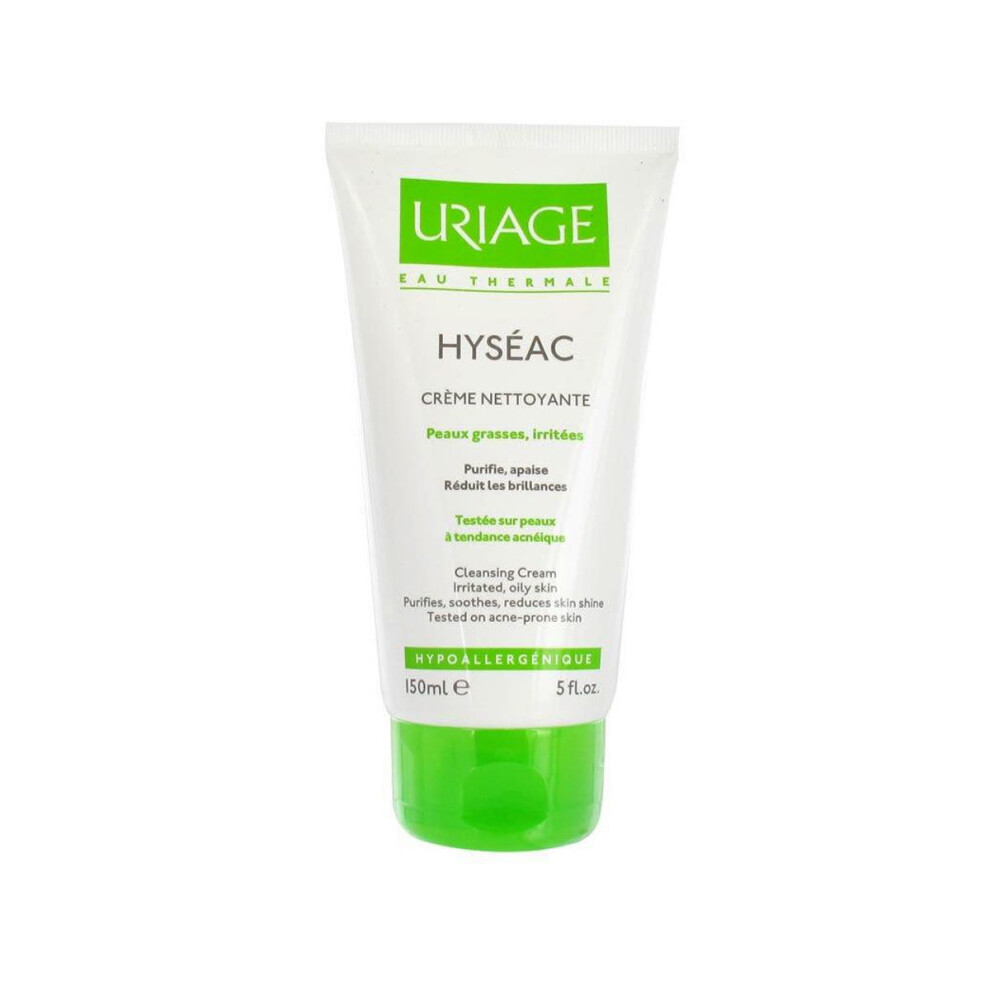 Uriage Cream Hyseac Cleansing 150Ml Irritated, Oily Skin