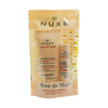 Nuxe Rve de Miel Pack Hand and Nail Cream 30ml + Lip Moisturizing Stick 4gr