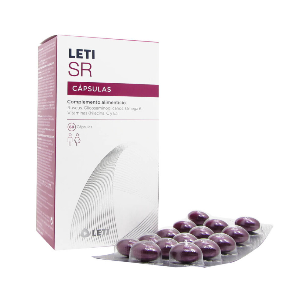 Leti Sr Capsules Anti Redness 60Caps