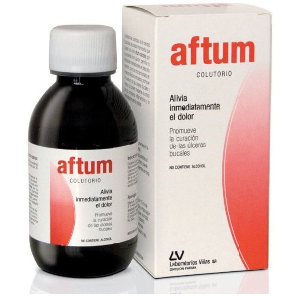 Aftum Mouthwash Mouth Ulcers 150ml