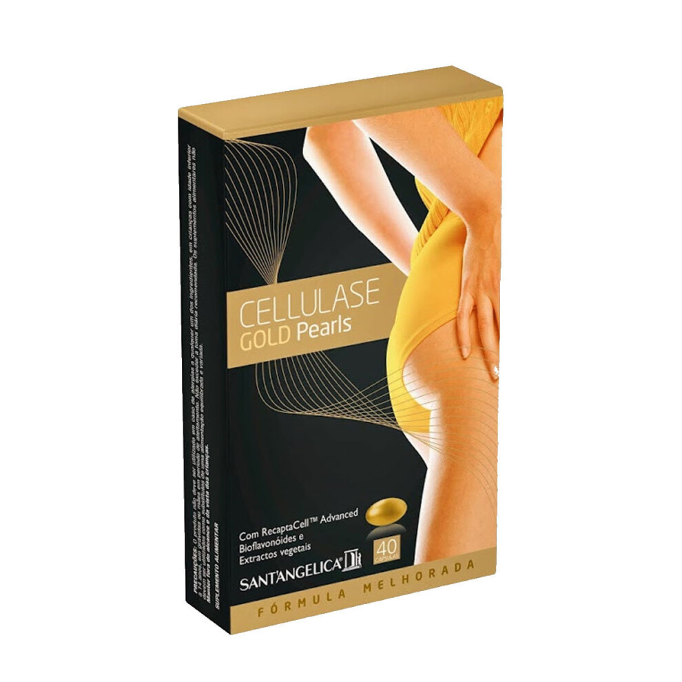 Cellulase Gold Pearls Anti Cellulite 40 Capsules