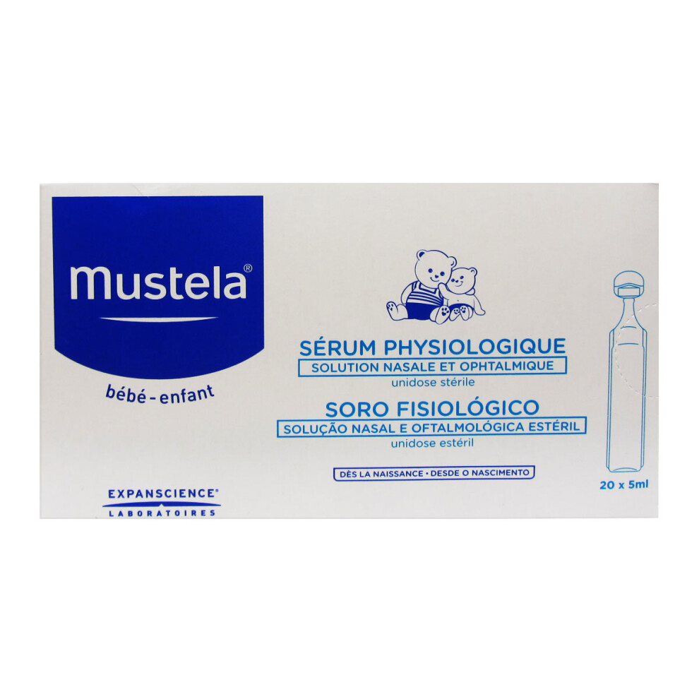 Mustela Physiological Serum Monodoses 20x5ml