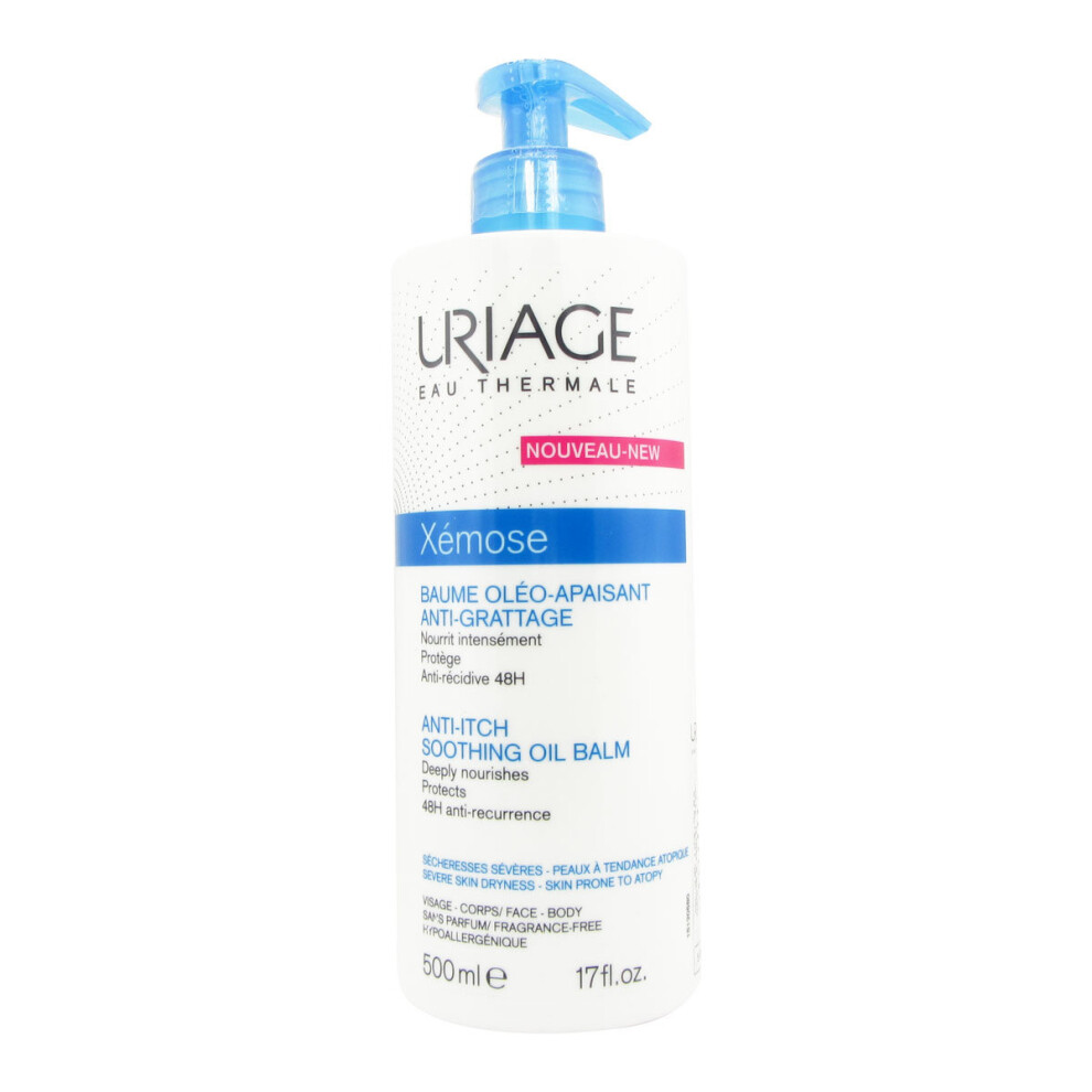 Uriage Xemose Oil Soothing Anti-Irritant Oil 500Ml