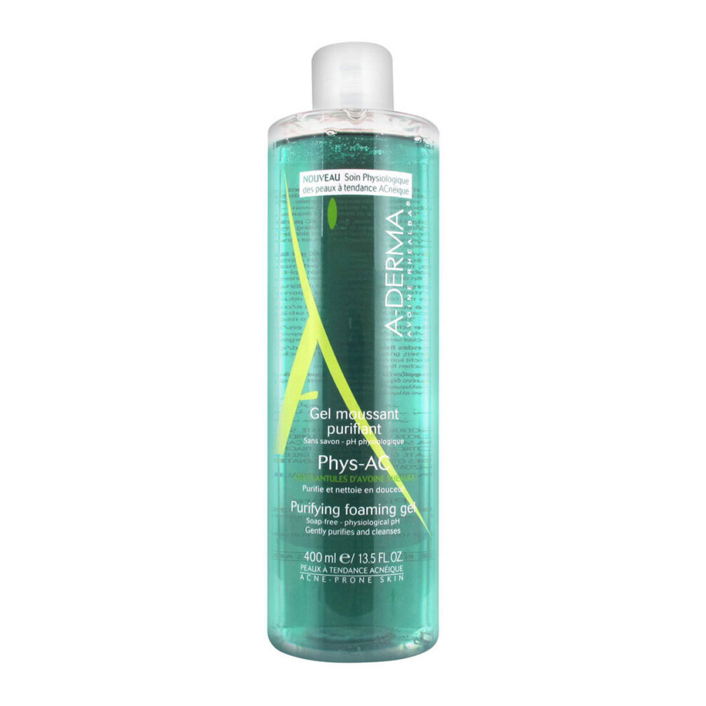 A-Derma Phys-Ac Purifying Foaming Gel 400Ml