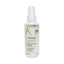 A-Derma Cytelium Drying Spray 100ml - Colorless soothing care for irritated, maceration-prone skin (babies to adults) for face & body