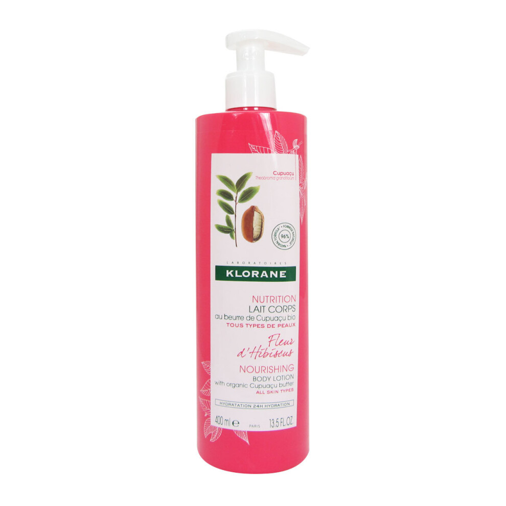 Klorane Nutrition Body Milk Hibiscus Flower 400Ml