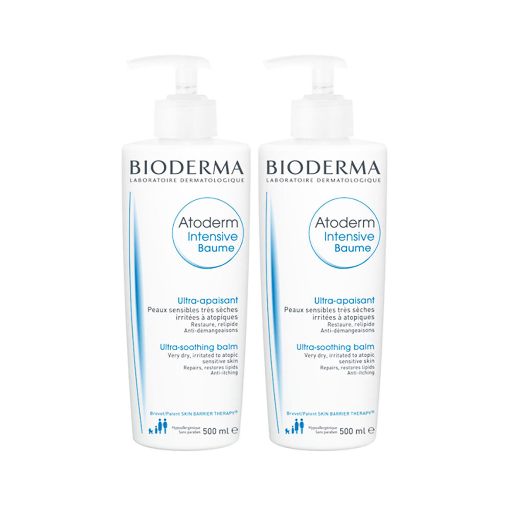 Bioderma Atoderm Ultra-Soothing Balm 500ml x2 Promo