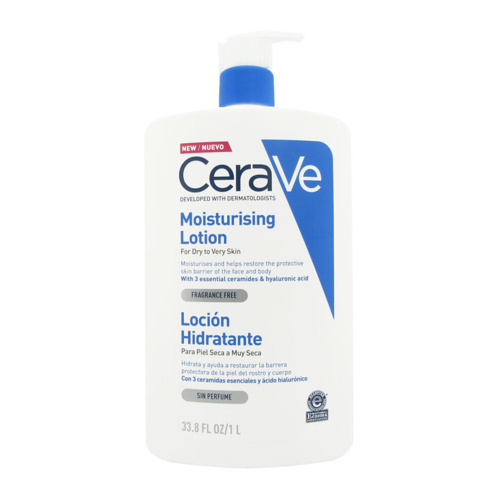 Cerave Moisturizing Lotion Dry And Very Dry Skin 1L
