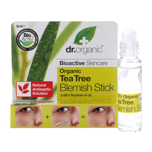 Dr Organic Tea Tree Blemish Stick Roll On 8ml
