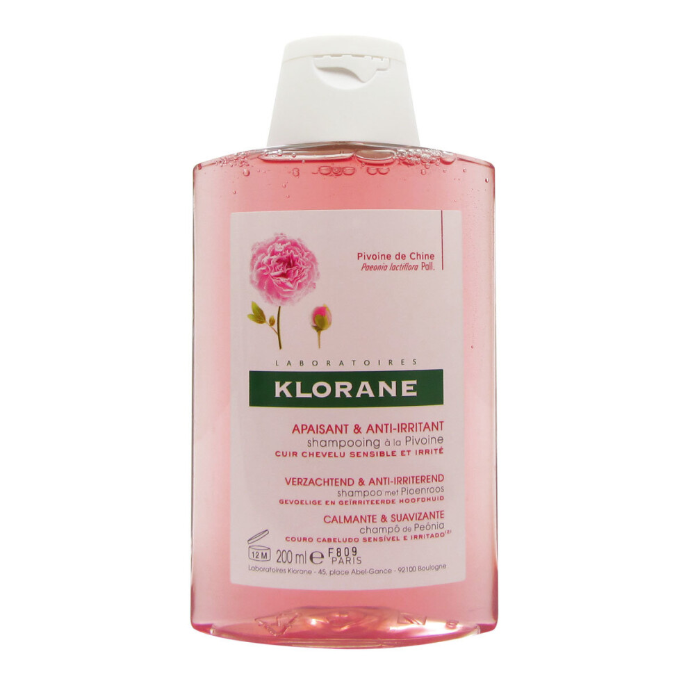 Klorane Shampoo Peony 200ml