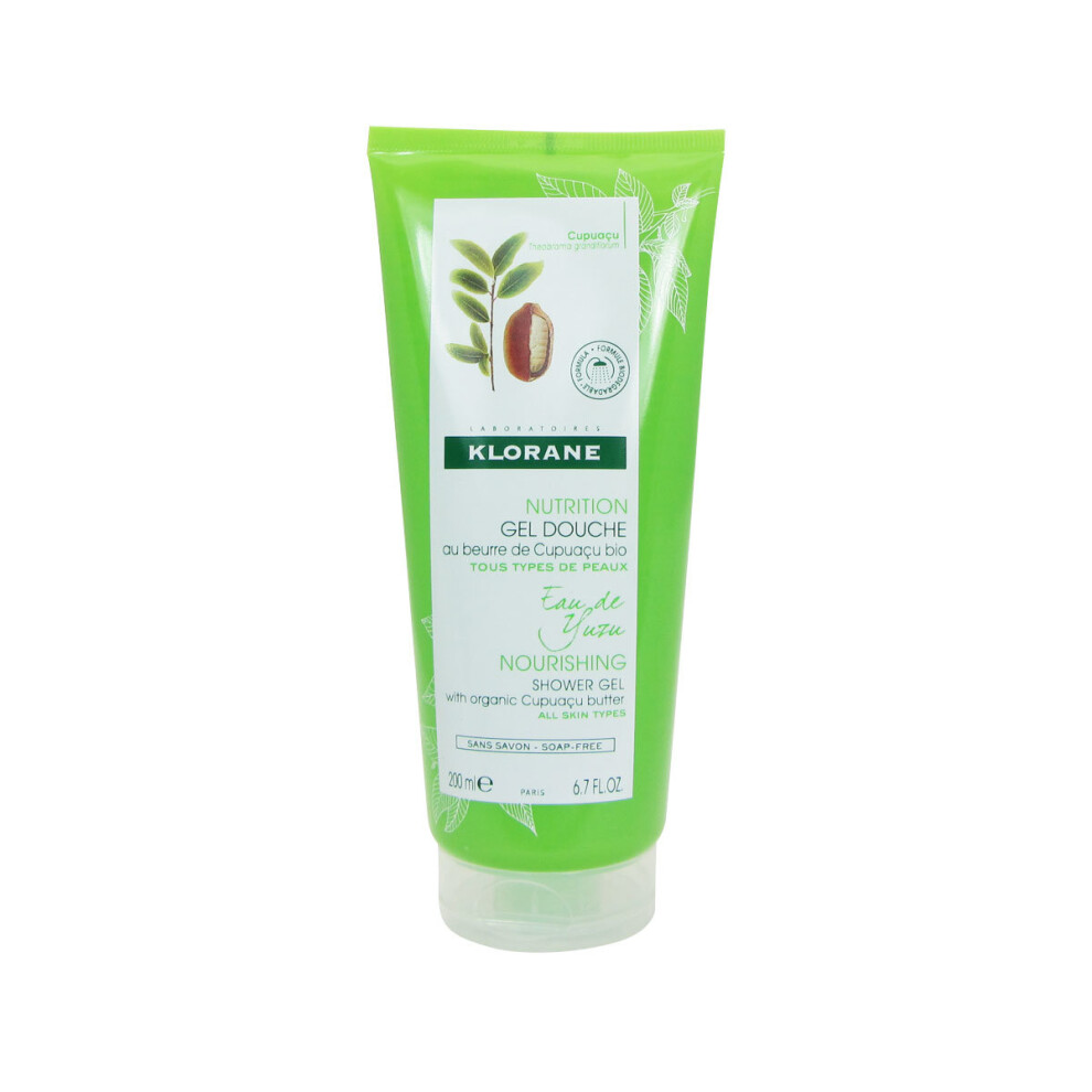 Klorane Nutrition Yuzu Water Shower Gel 200Ml