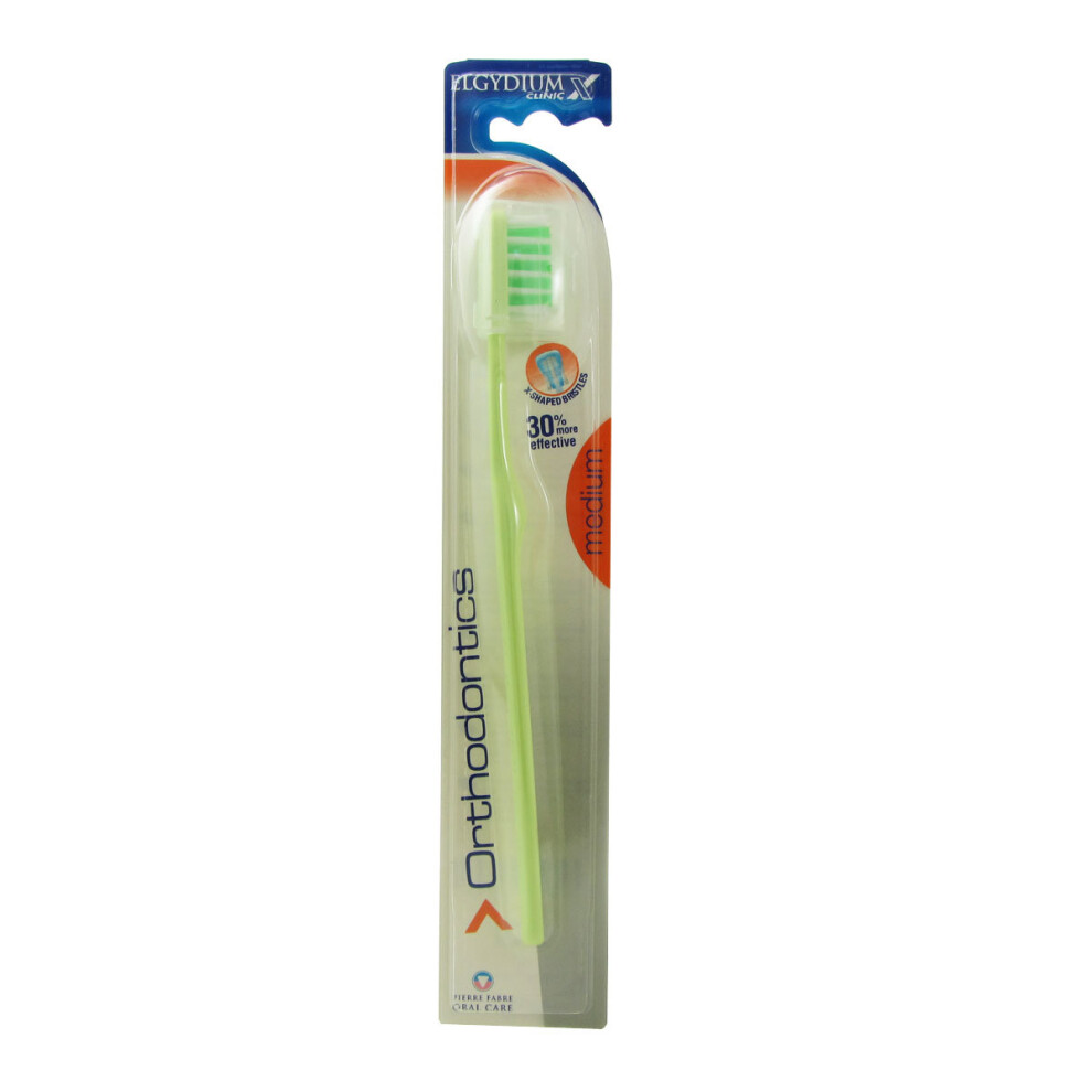 Elgydium Clinic Orthodontics Orthodontic Medium Toothbrush