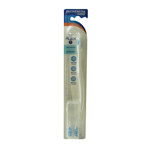 Elgydium Elgydium Clinic Flex Interdental Brush Micro Fine + Recharges