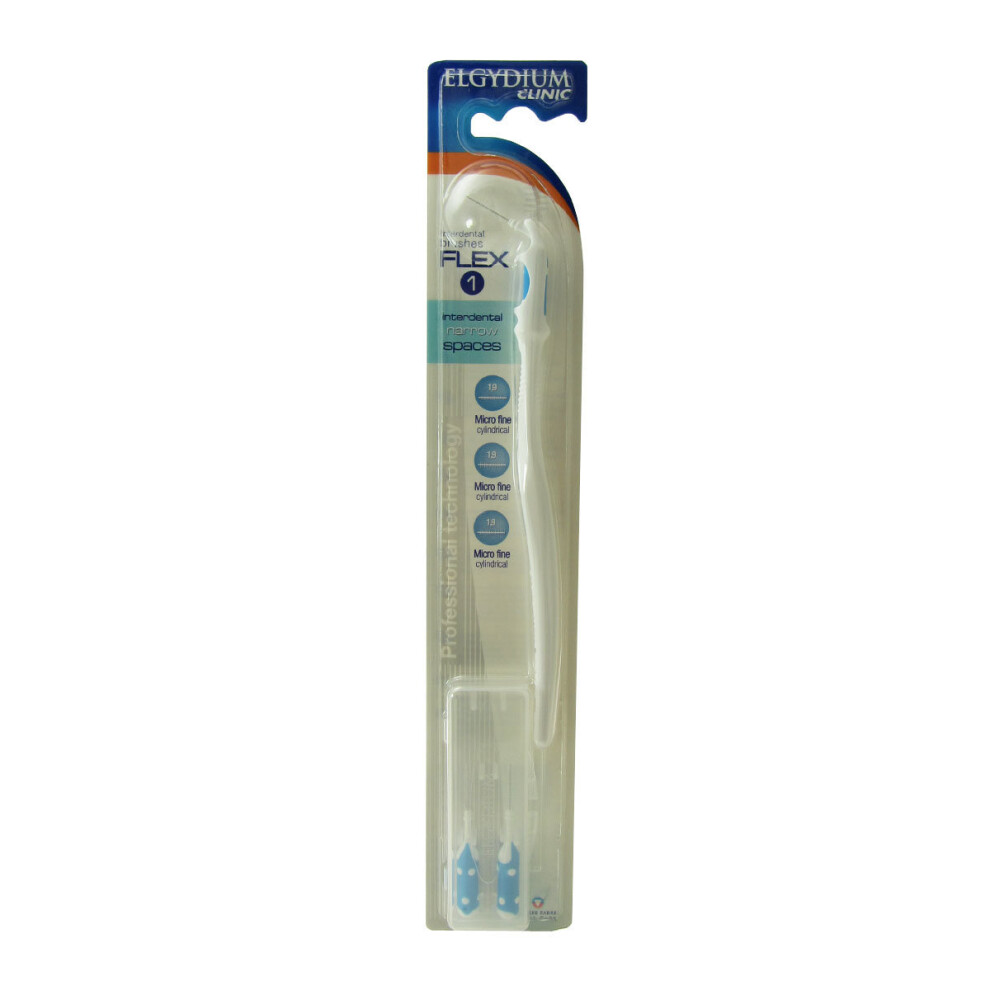 Elgydium Clinic Flex Interdental Brush Micro Fine + Recharges