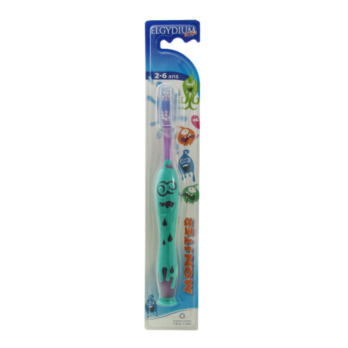 Elgydium Elgydium Kids Monster 2/6 Soft Toothbrush