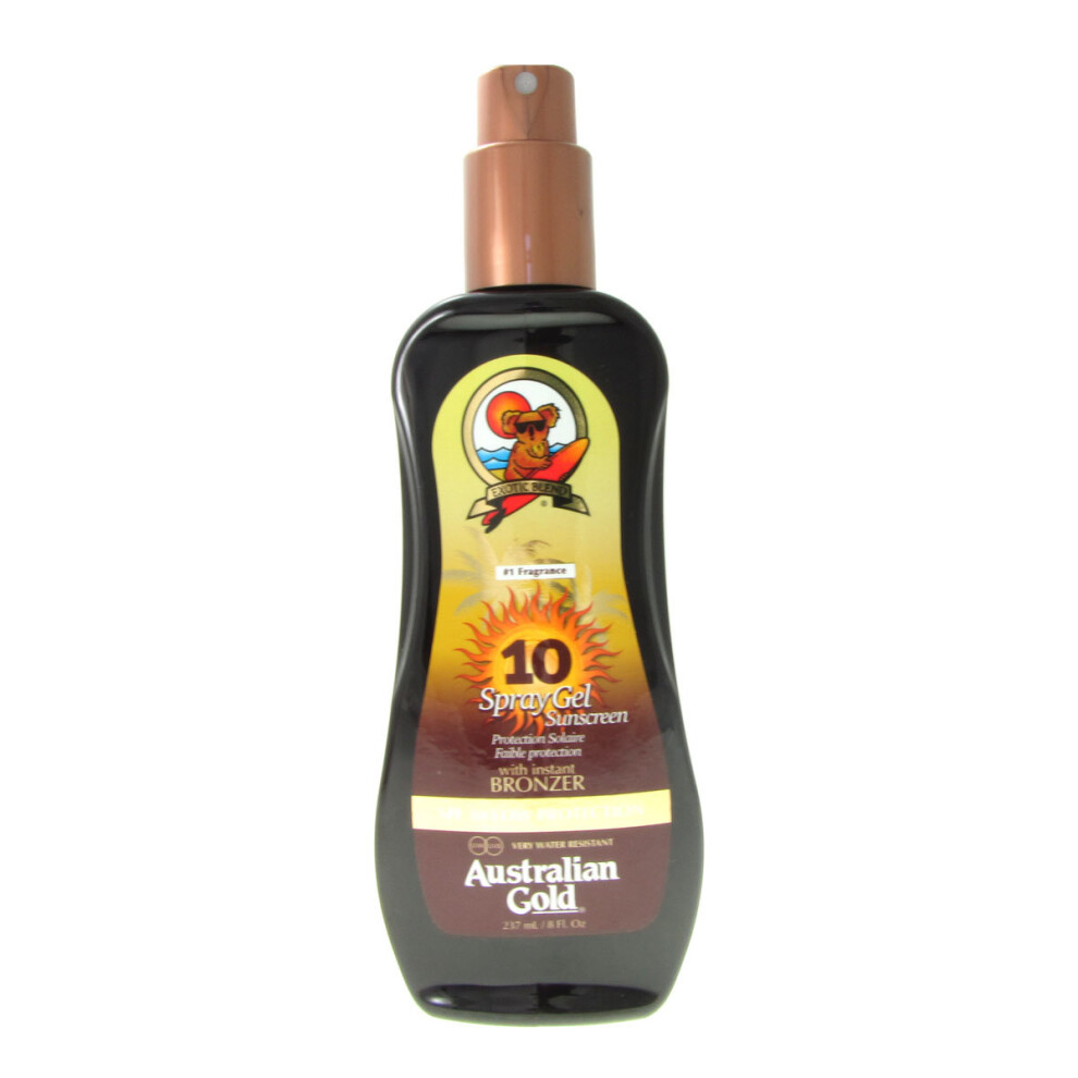 Australian Gold Spray Gel SPF10 Instant Bronzer 237ml