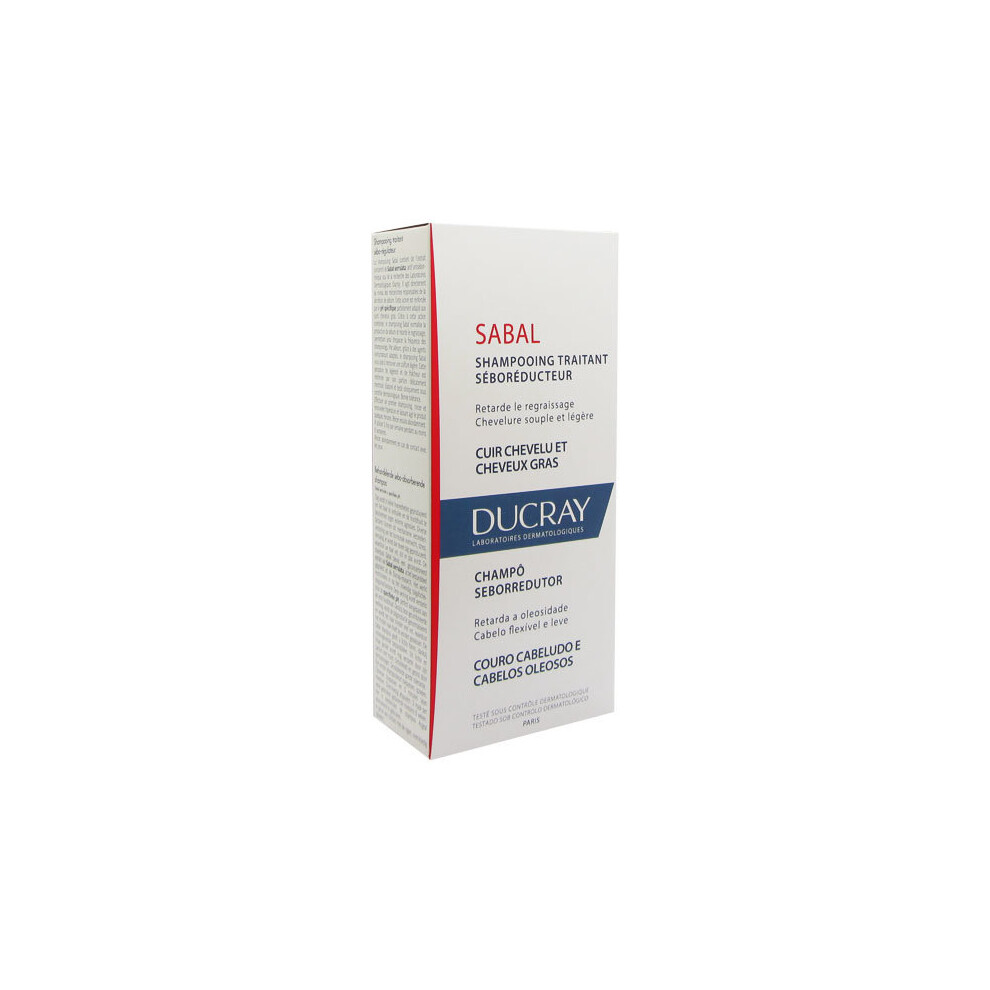 Ducray Sabal Sebum-Regulating Shampoo 200Ml