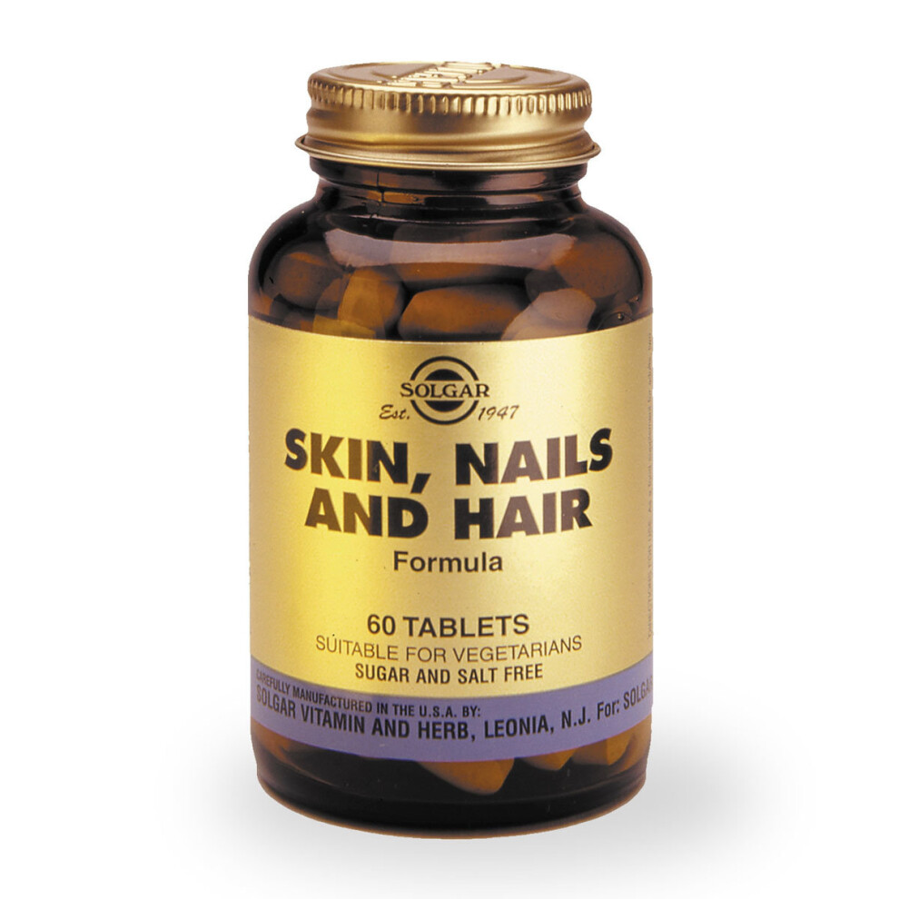 Solgar Formula Skin, Nails & Hair 60tabs