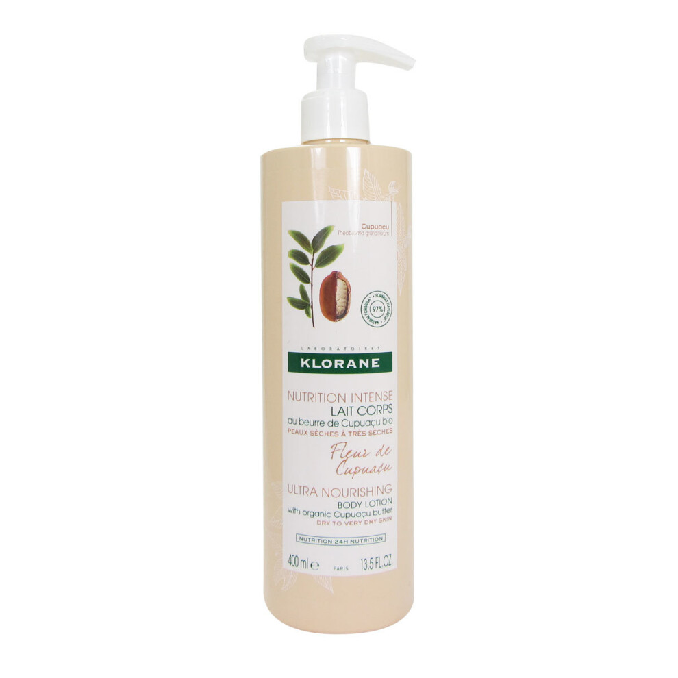 Klorane Nutrition CupuU Butter Body Milk 400Ml