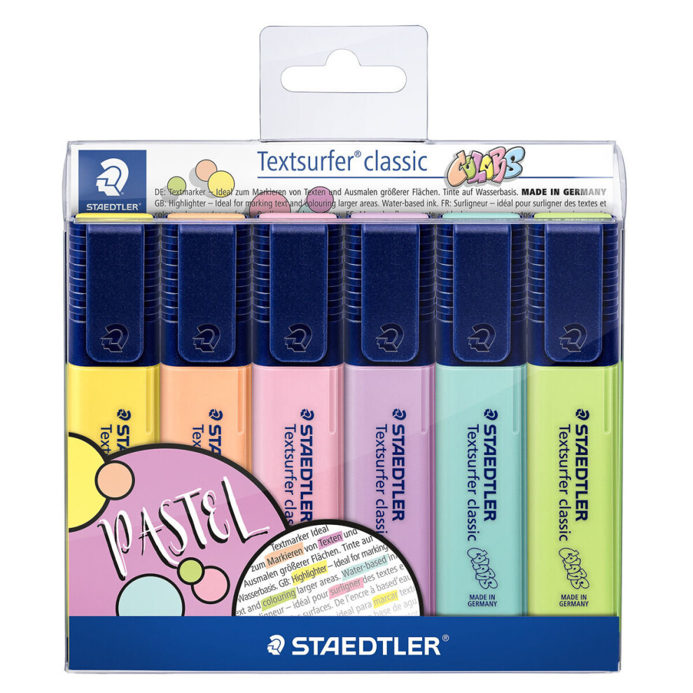 Photos - Felt Tip Pen STAEDTLER Textsurfer higlighter wallet 6pcsa