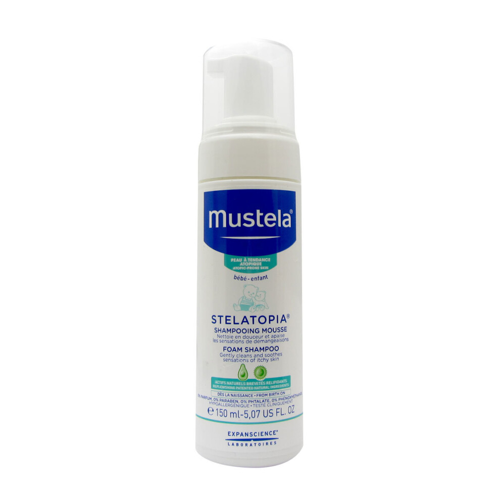 Mustela Stelatopia Foam Shampoo 150ml