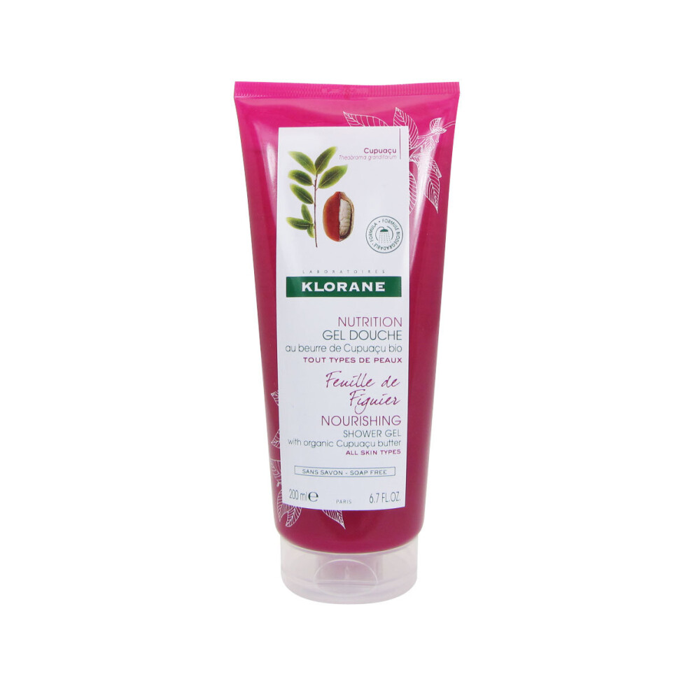 Klorane Nutrition Fig Leaf Shower Gel 200Ml