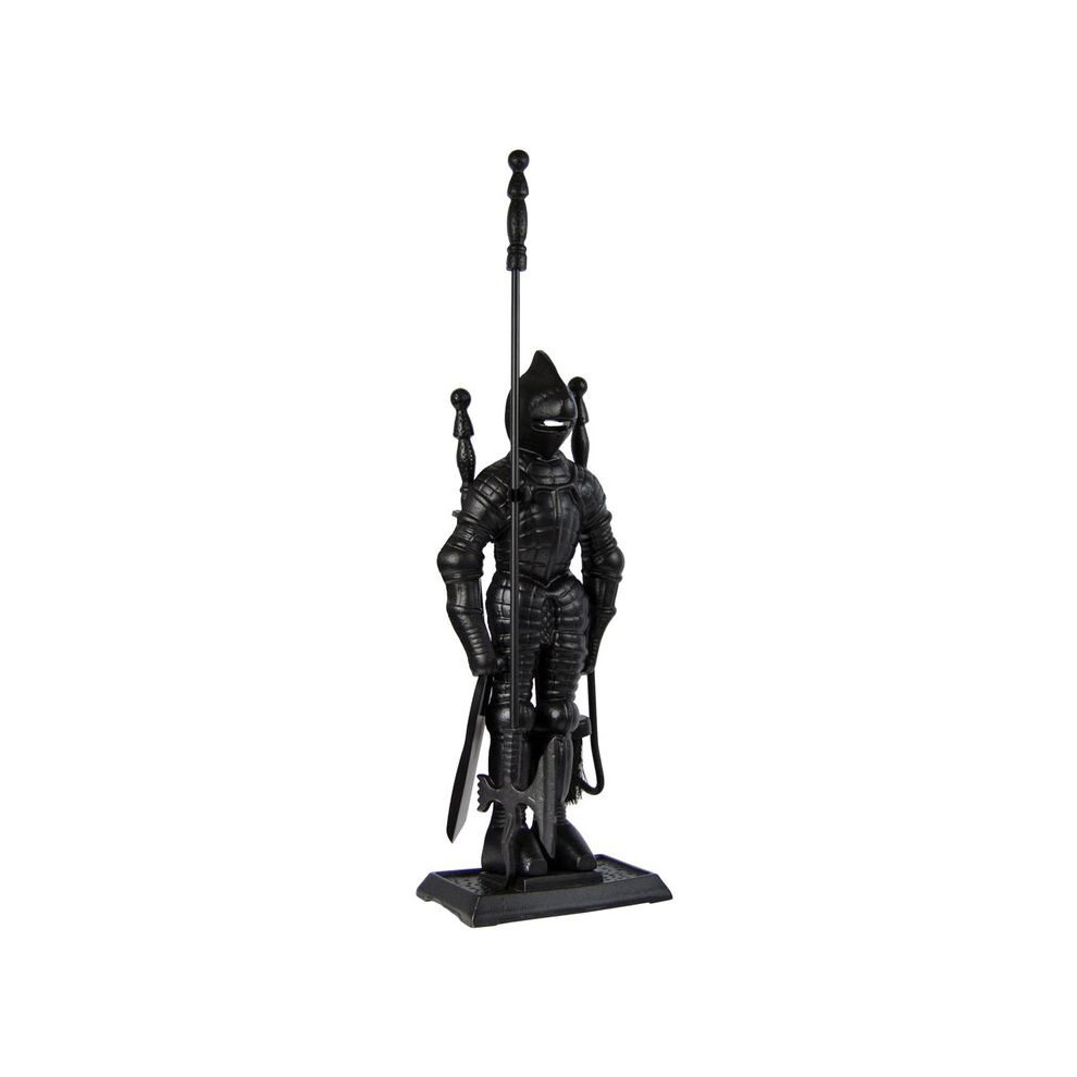 Soldier 4 Piece Companion Set Fireplace Tool Set