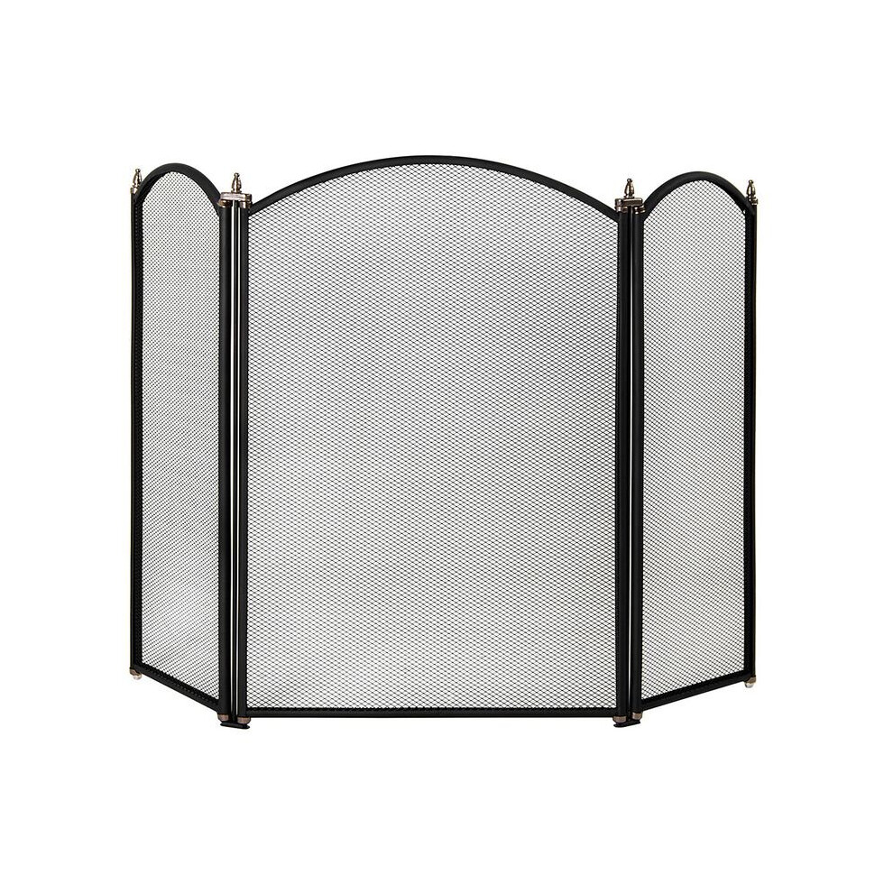 Selby 3 Panel Fire Screen Guard Fireplace Accessory