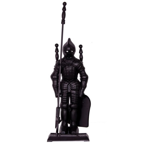 Home Discount Soldier 4 Piece Companion Set Fireplace Tool Set 1