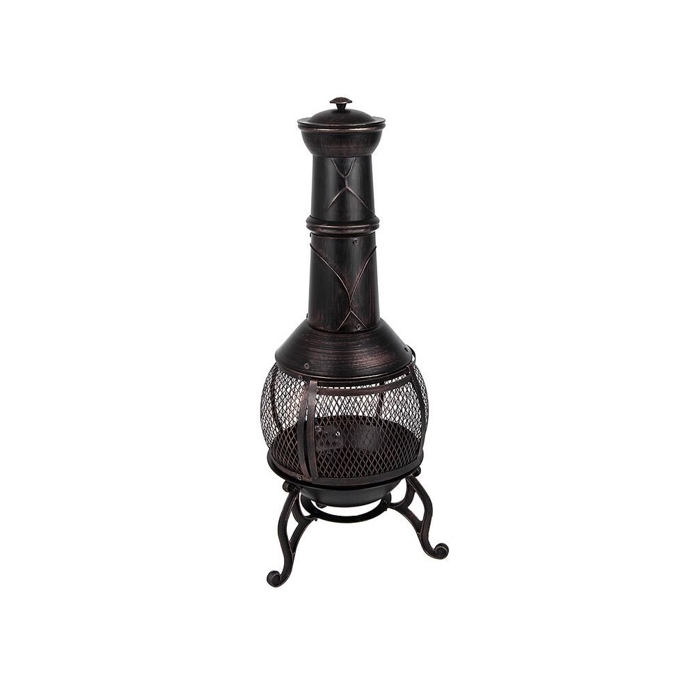 (Large) Chimnea Patio Garden Outdoor Heater Fire Pit