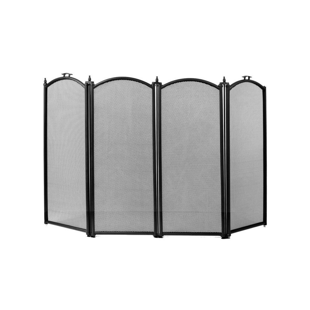 Stanton 4 Panel Fold Fire Screen Guard Accessory