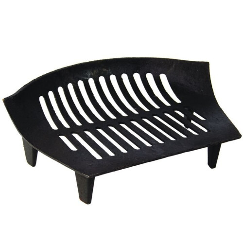 (Medium) Fire Grate Cast Iron Fireplace Accessory Log Coal