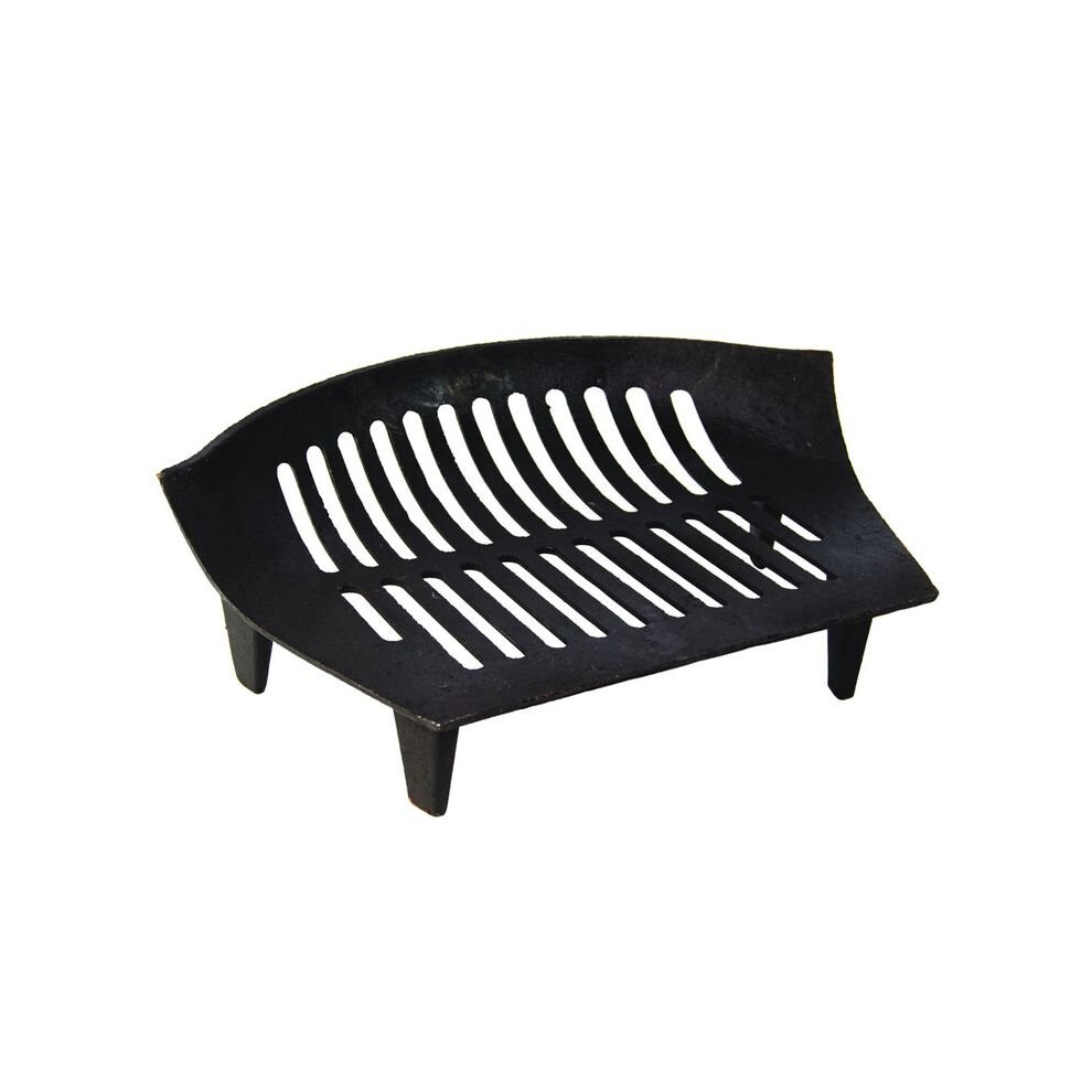 (Medium) Fire Grate Cast Iron Fireplace Accessory Log Coal