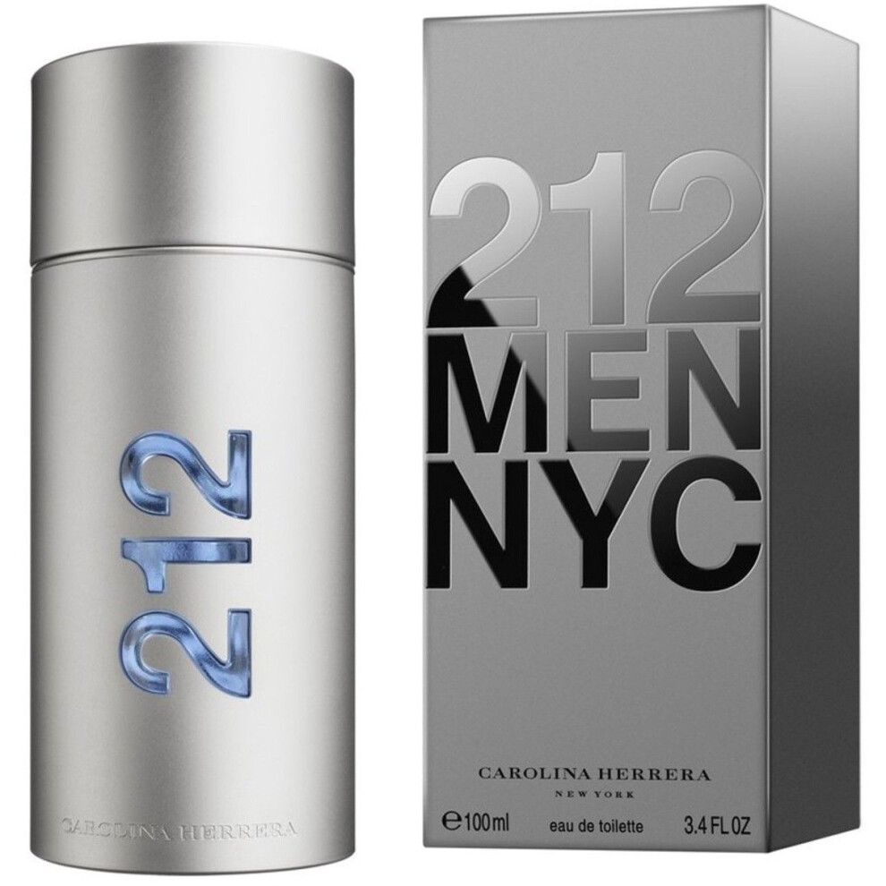 212 MEN NYC by Carolina Herrera cologne EDT 3.3 / 3.4 oz