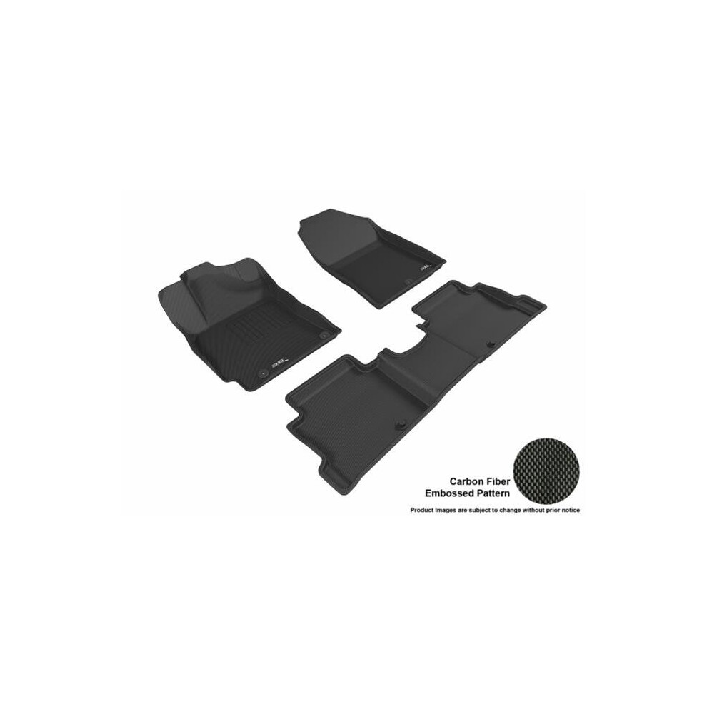 U Ace L1hy07101509 3D Maxpider Complete Set Custom Fit All-Weather Kagu Floor Mat For2017 Hyundai Elantra Sedan Models Black 190204005670