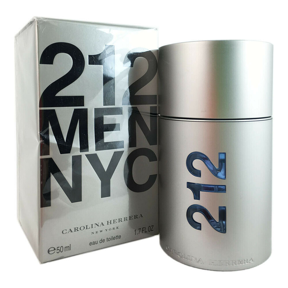 212 MEN NYC by Carolina Herrera 1.7 oz 50 ml EDT spray for Men