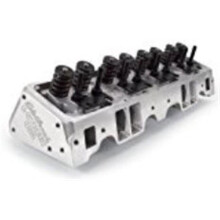 Edelbrock 5089 Chevrolet 64 Combustoion Chamber E-Street Cylinder Head, Gold