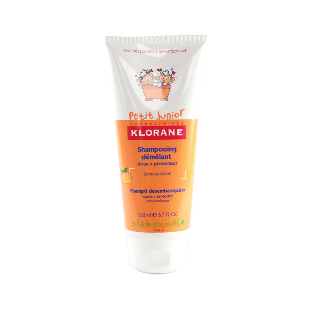 Klorane Petit Junior Untangling Peach Shampoo 200ml