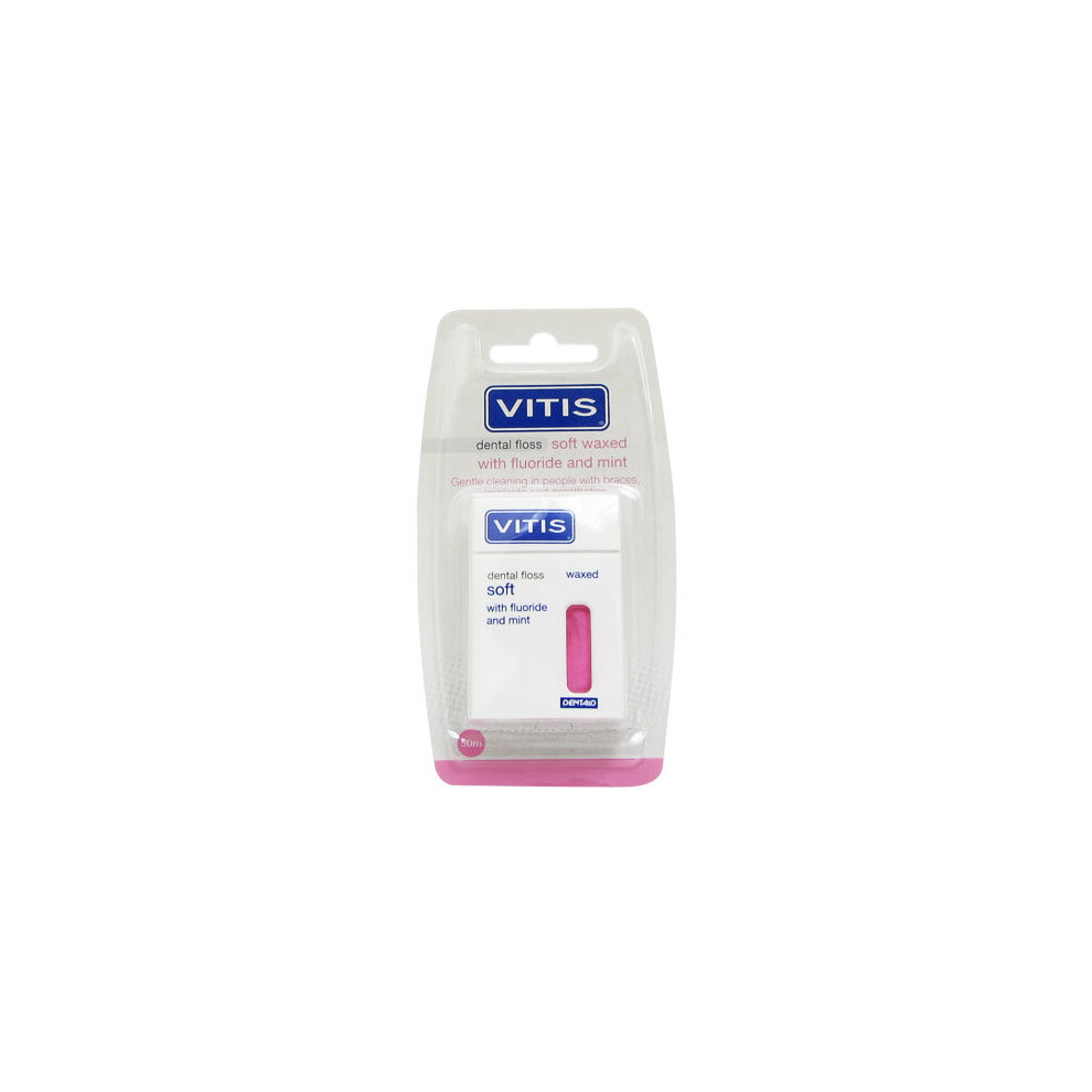 Vitis Soft Dental Floss Mint 50M
