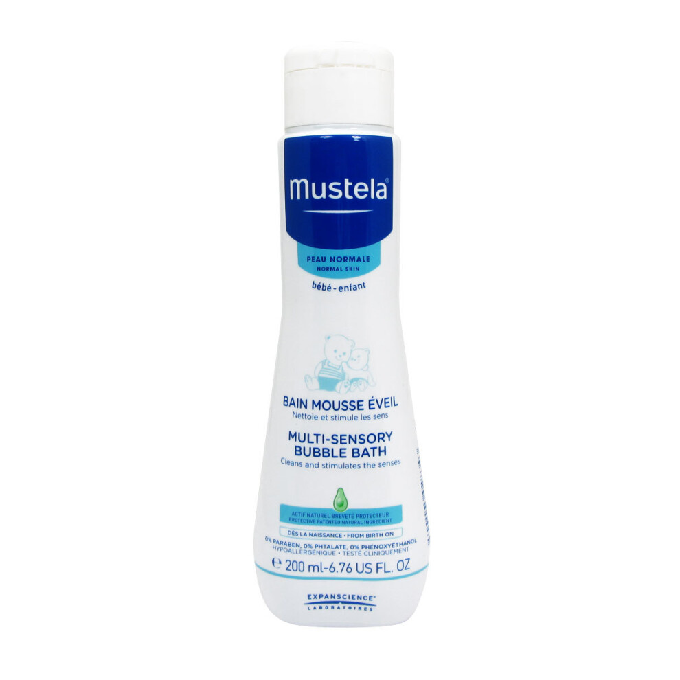 Baby Sensory Bubble Bath 200Ml Mustela