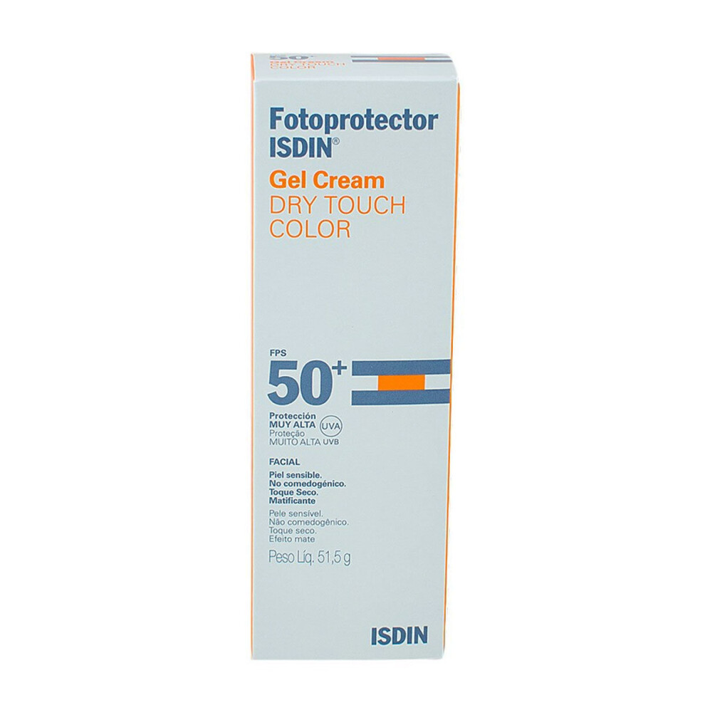 Isdin Cream Sunscreen Gel Dry Touch Color Spf50+ 50Ml