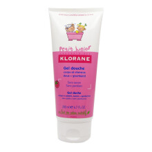 Klorane Petit Junior Shower Gel Hair and Body Raspberry 200ml