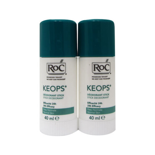 RoC Roc Keops Deodorant Stick Soft Sweating 2x40ml