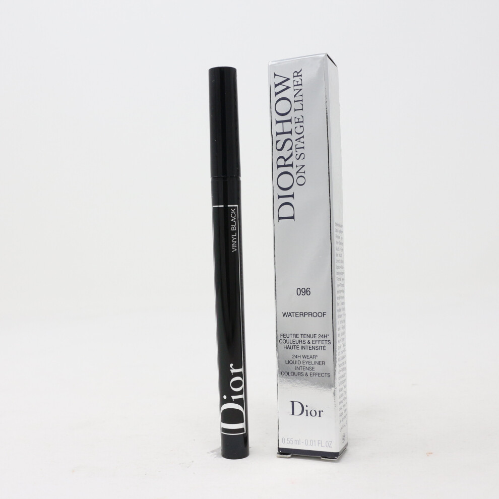 (096 Vinyl Black) Dior Diorshow On Stage Waterpoof Eyeliner  0.01oz/0.55ml New With Box