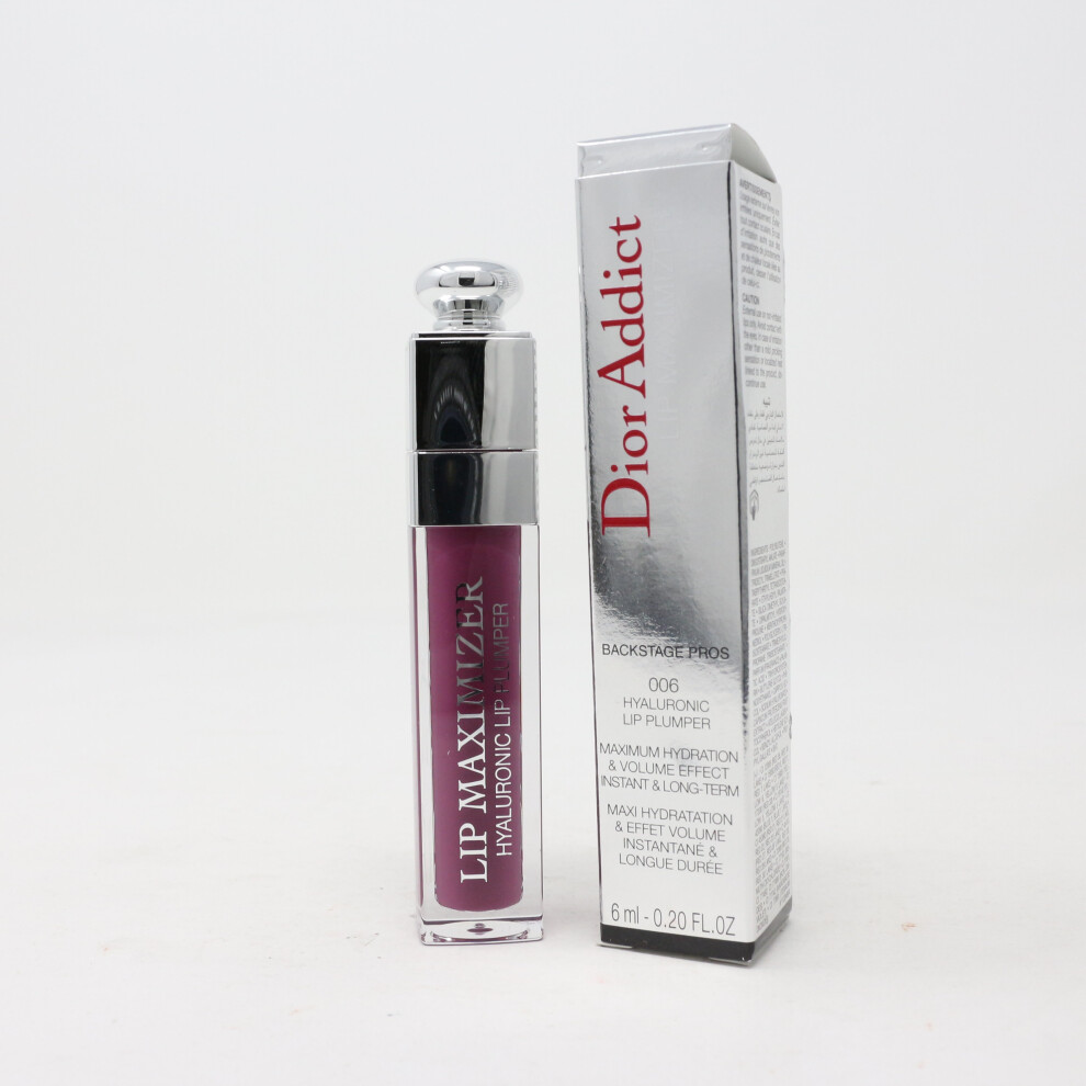 (006 Berry) Dior Addict Lip Maximizer Hyaluronic Lip Plumper Lip Gloss