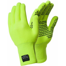 (Small) Dexshell Touchfit Outdoor Waterproof Gloves Adult Hi-Vis yellow
